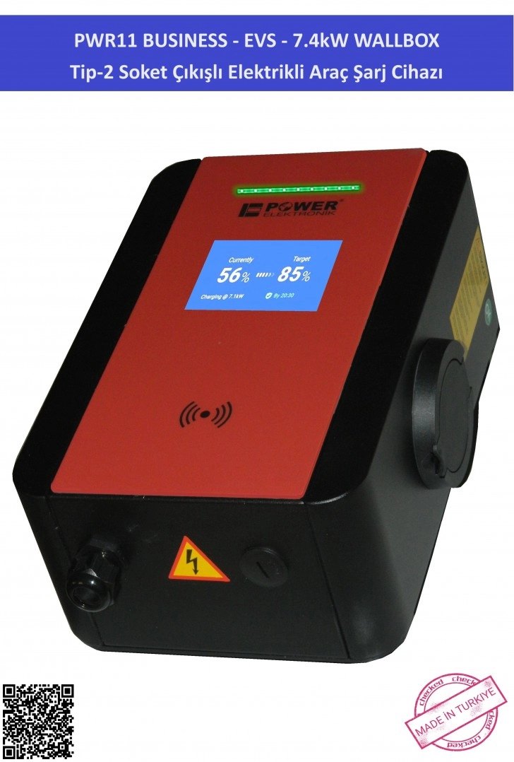 PWR11 BUSINESS-EVS-7.4 kW Wallbox