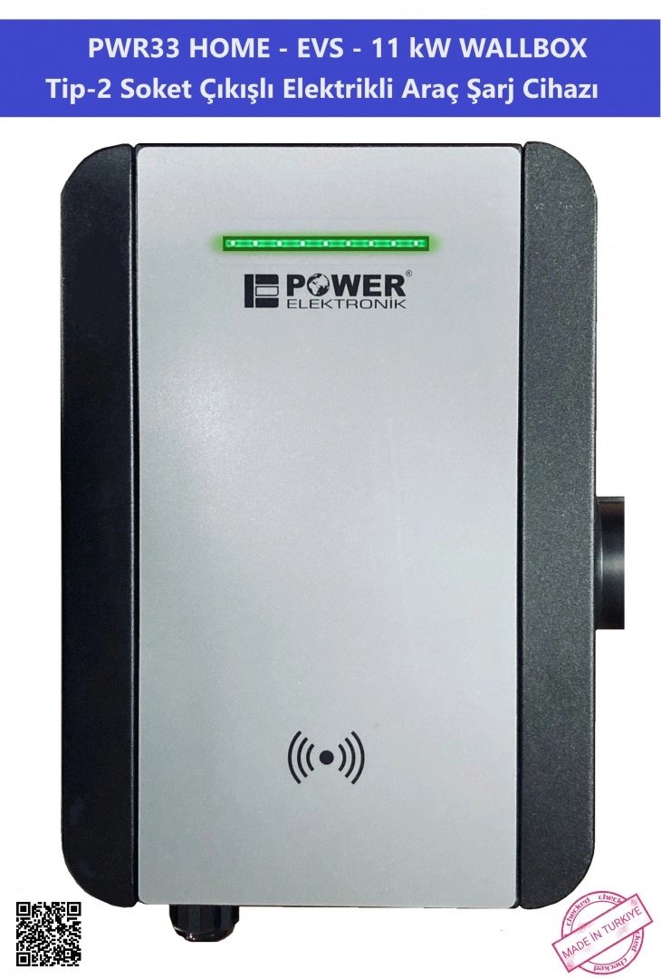 PWR33 Home -EVS-11 kW Wallbox